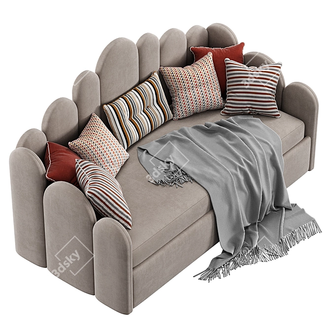 Bambini Kids Bed: 900*1900 Dimensions 3D model image 4