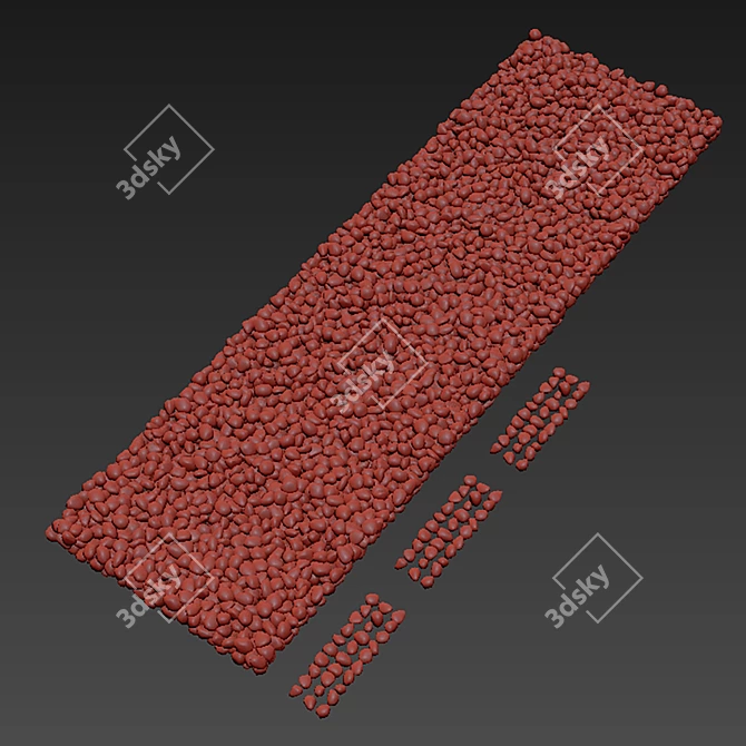 Polygon Stone Decor 3D Models 3D model image 5