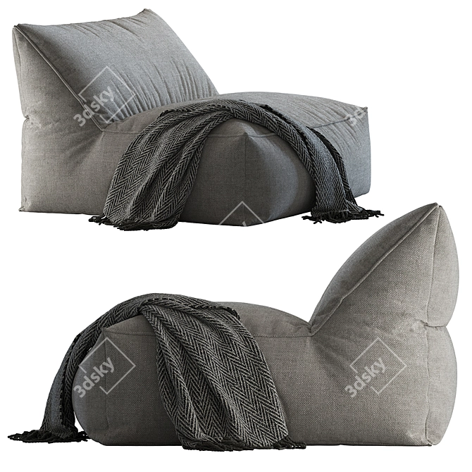Modern Gart Ginosa Armchair Design 3D model image 5
