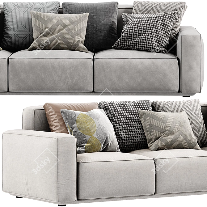 Arflex Marechiaro Modern Sofa 3D Model 3D model image 3