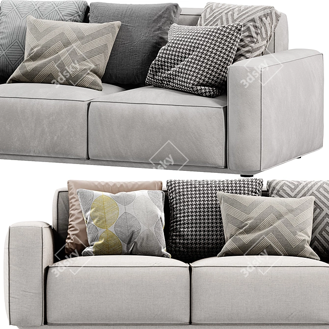 Arflex Marechiaro Modern Sofa 3D Model 3D model image 4
