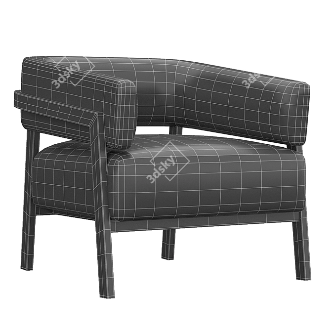 Modern Athena Chair 2014 Model 3D model image 6