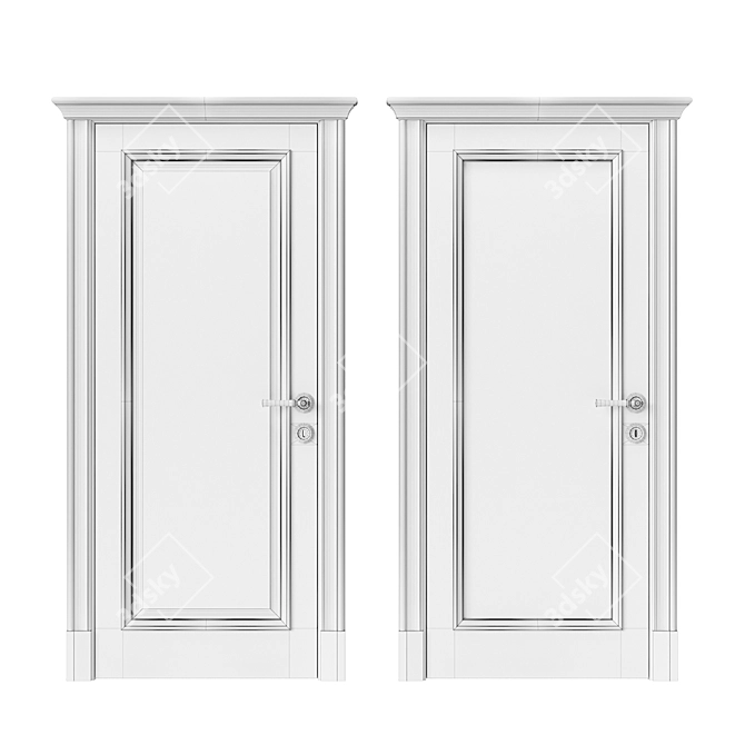 Title: 
Petersburg Series Interior Doors 3D model image 4