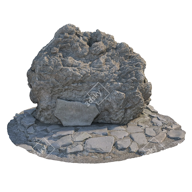 Park & Landscape Rock Kit 3D model image 2