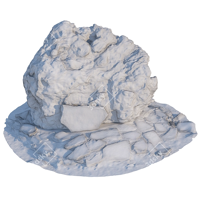 Park & Landscape Rock Kit 3D model image 6