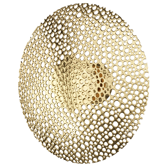 Dimmable LED Wall Lamp Crata 3D model image 2