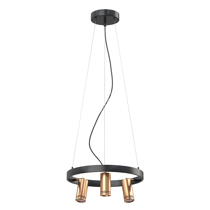 Contemporary Pendant Light Vele Luce Moto 3D model image 1