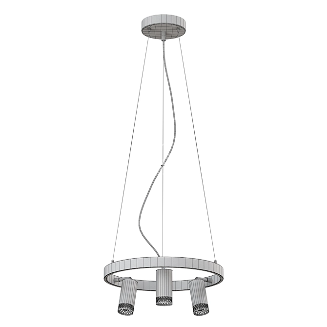 Contemporary Pendant Light Vele Luce Moto 3D model image 2