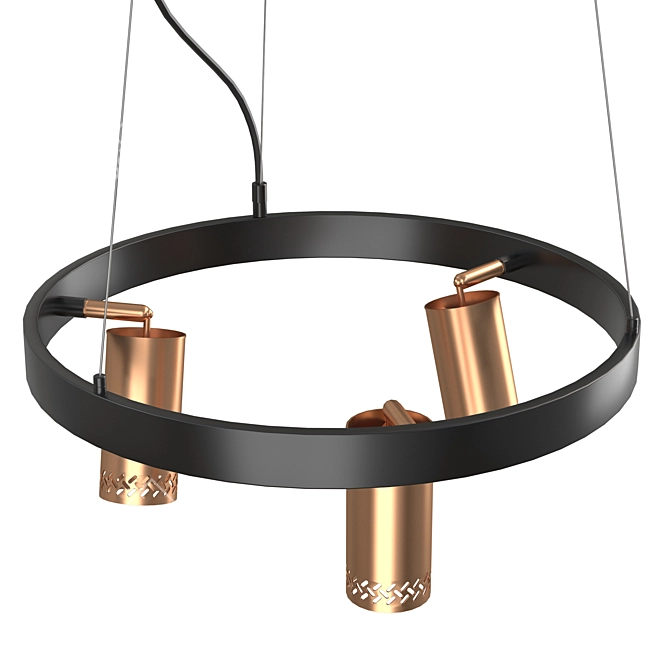 Contemporary Pendant Light Vele Luce Moto 3D model image 6
