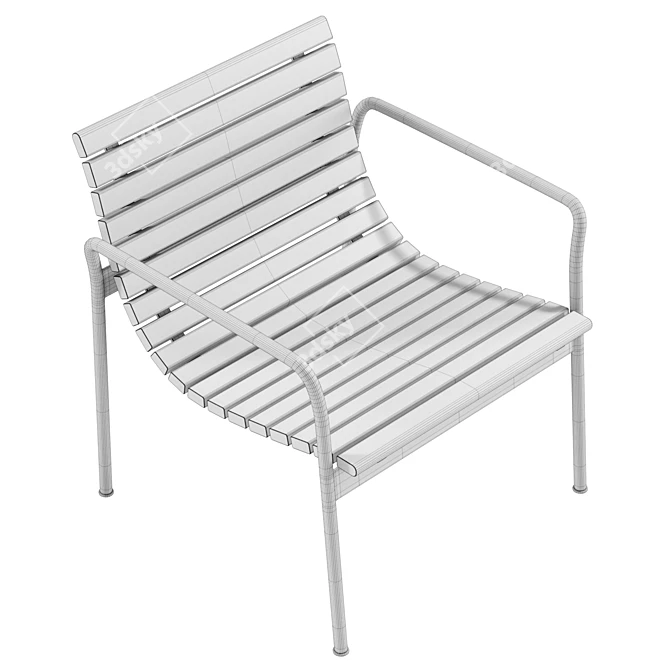 Vestre Outdoor Chair Model 3D model image 6