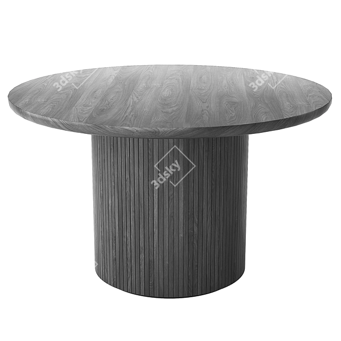 Modern Moon Dining Table 2021 3D model image 1