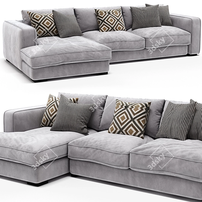 Modern Boconcept Cenova Sofa 2017 3D model image 1