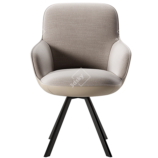 ROLF BENZ Chair 3D Model 3D model image 2