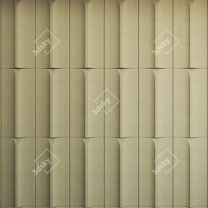 Elemental Acoustic Panels: Gaia Inspired 3D model image 3