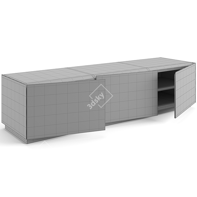 Elegant Visionnaire Gareth Chest Drawers 3D model image 6