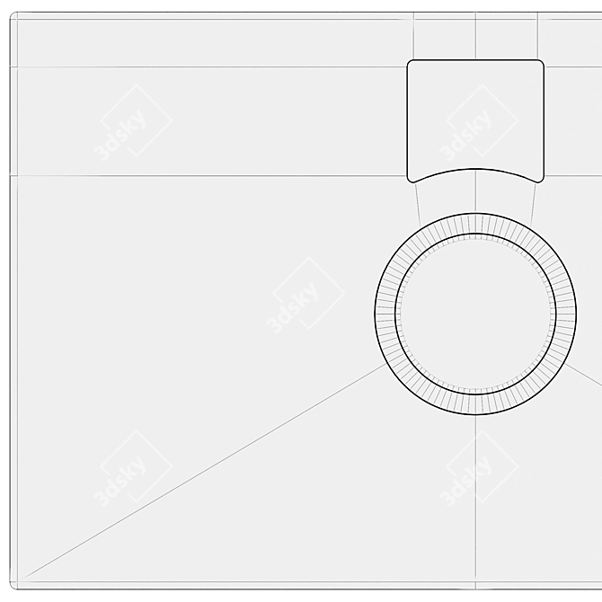 Invisible Suction Switch Hob 3D model image 5