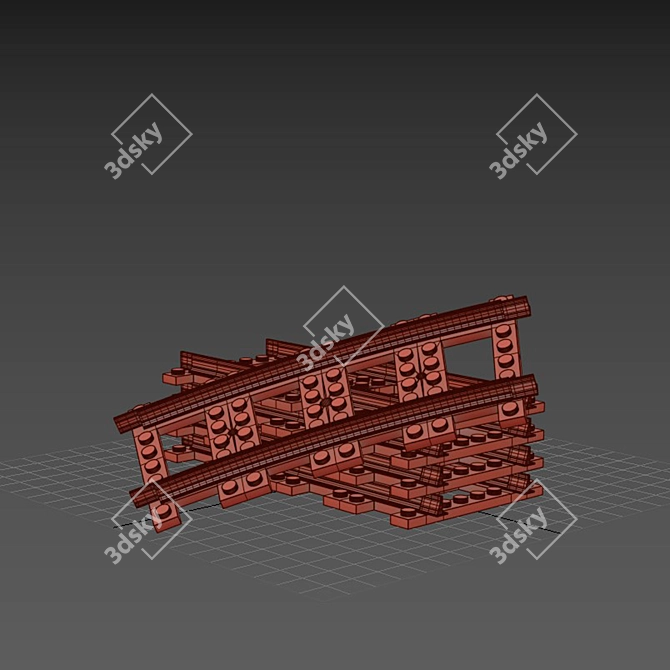 3Ds Max Lego Construction Model 3D model image 4