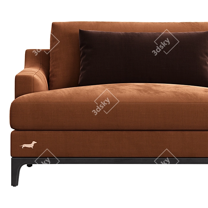 Modern REY Sofaclub Couch 3D model image 3