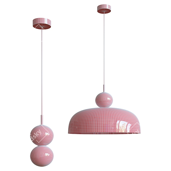 Sleek Modern Rocco Lamp 3D model image 4
