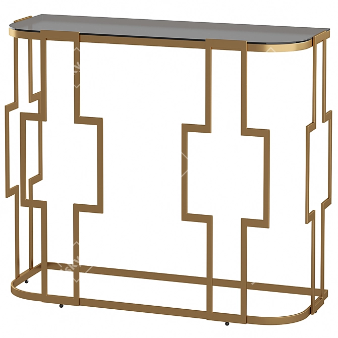 Modern Console Table 2015 Model 3D model image 1