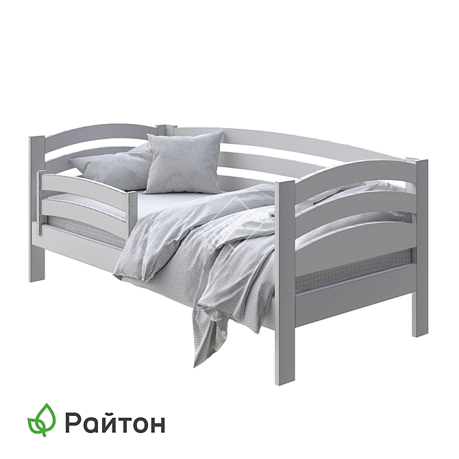 Vesta Sofa-R Bed, 88х206х86 3D model image 2