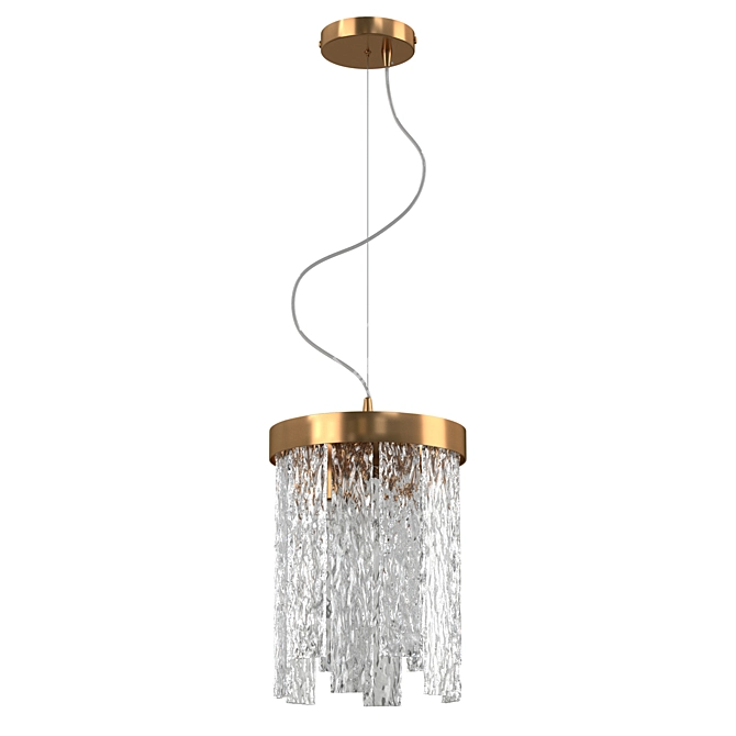 Modern Pendant Light Stilfort Frostyle 3D model image 2