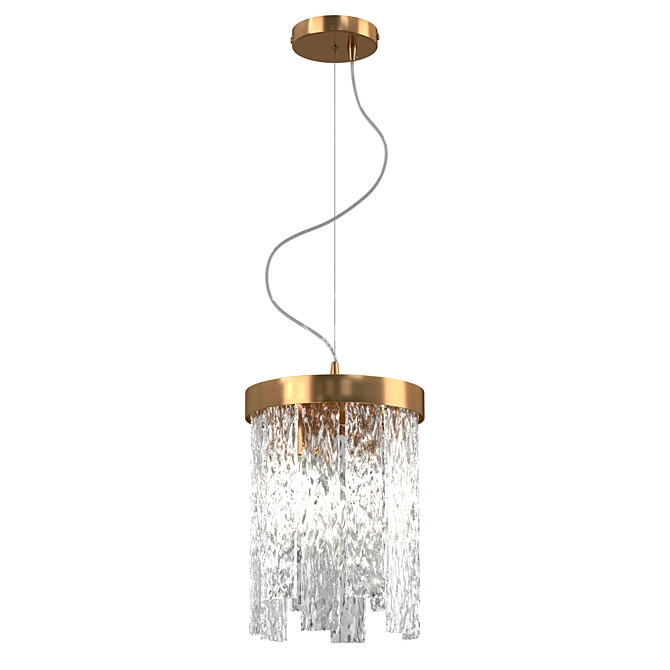 Modern Pendant Light Stilfort Frostyle 3D model image 3