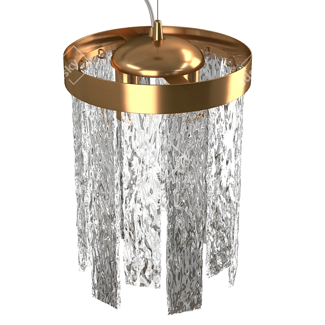 Modern Pendant Light Stilfort Frostyle 3D model image 6