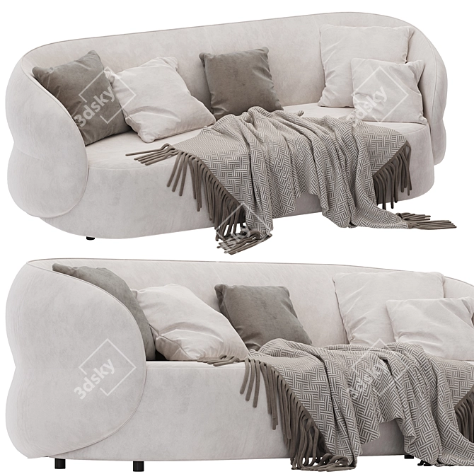 Modern Ditre Italia Clip Sofa 3D model image 2