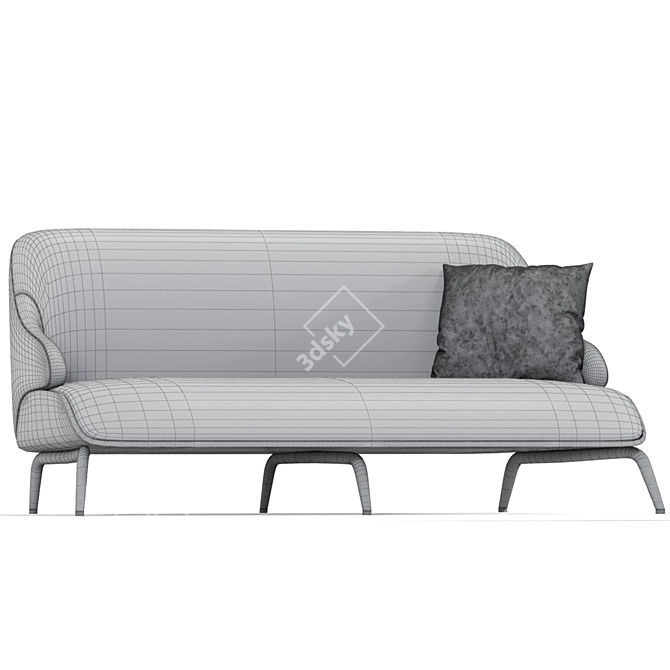 Modern Lounge Sofa 3D Models 3D model image 2