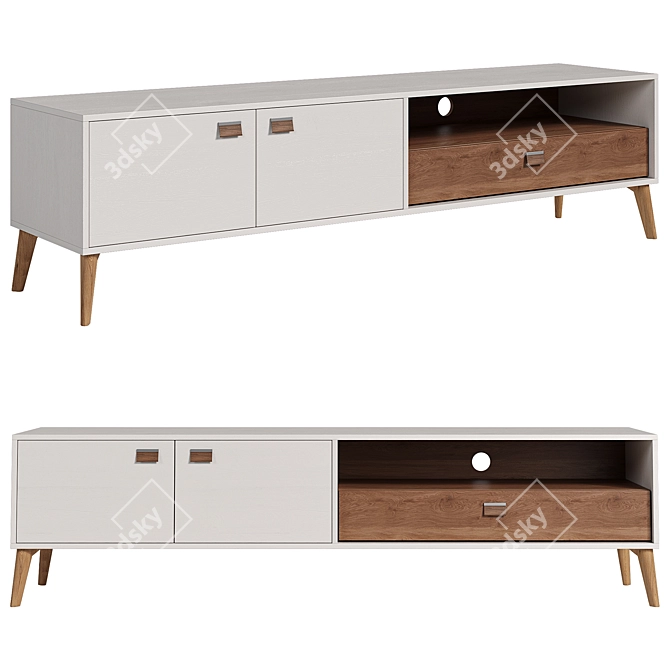 MAYER TV Stand Luxury Design 3D model image 1