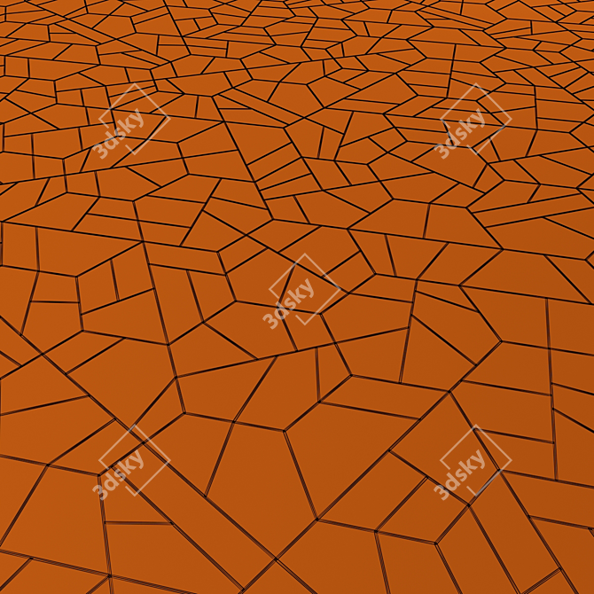 Polygon Decor Collection Set 3D model image 7