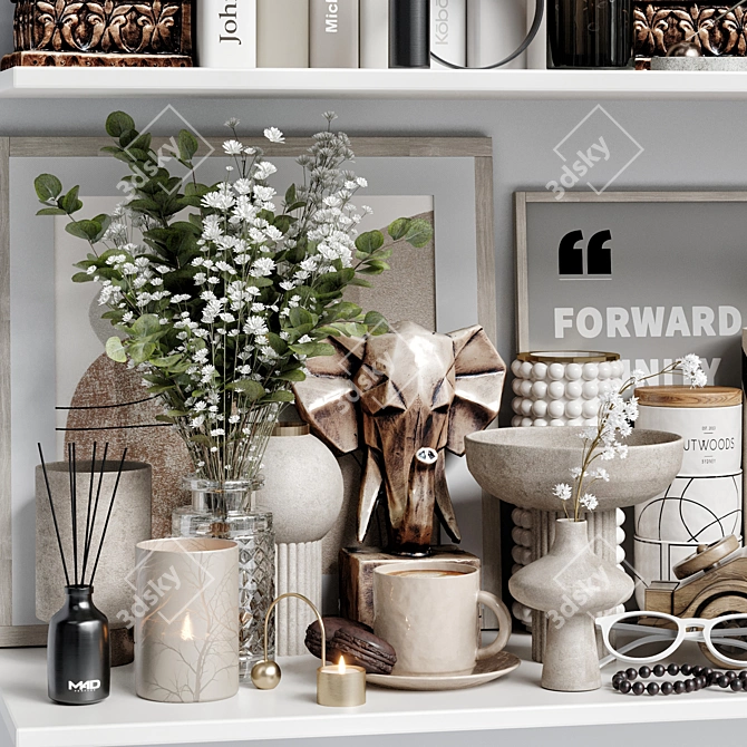  3D Decorative Set 46: Vray & Corona 3D model image 4