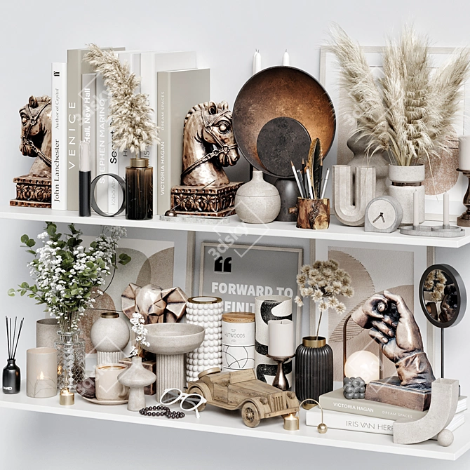  3D Decorative Set 46: Vray & Corona 3D model image 6