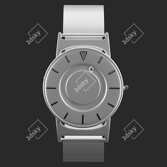 Magnetized Ball Bearings Wristwatch 3D model image 3