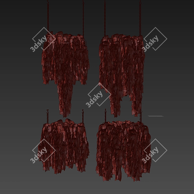 High-Quality Hanging Plant Model 3D model image 6