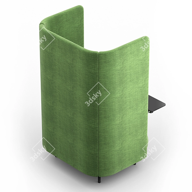 Ergonomic Office Chair Pedrali BuddyHub 3D model image 5