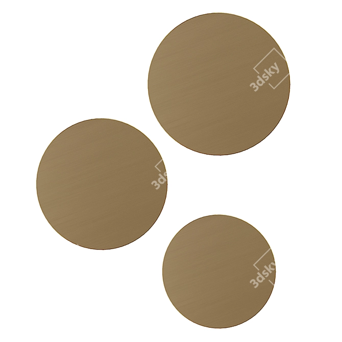 Modern KAIN Wall Light Fixture 3D model image 2