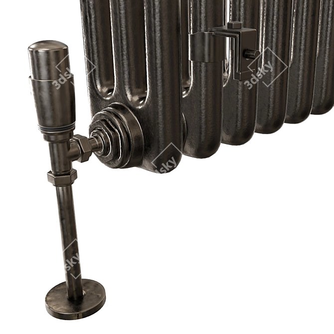 Modern Radiator 3D Model textured 3D model image 2
