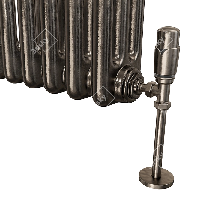 Modern Radiator 3D Model textured 3D model image 3