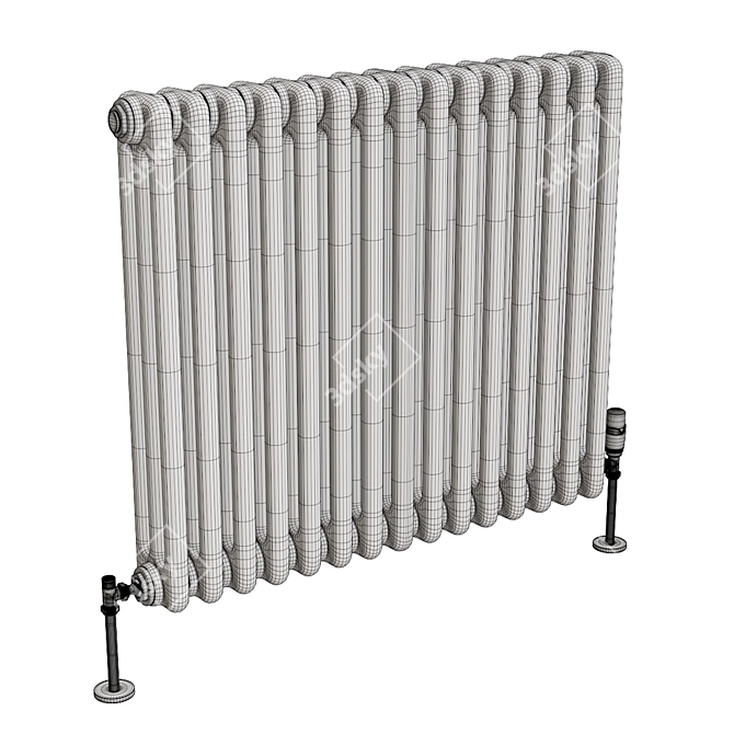 Modern Radiator 3D Model textured 3D model image 5