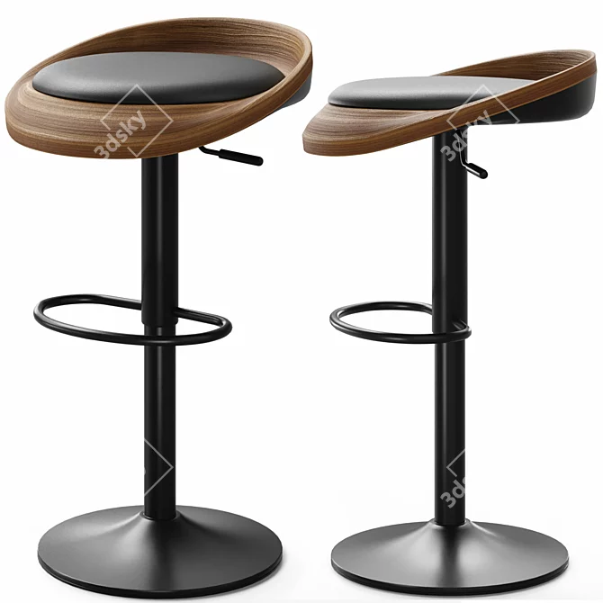 GOE Bar Stool by Montly 3D model image 4