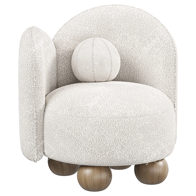  Manon Armchair - 3D Model (2015) 3D model image 4