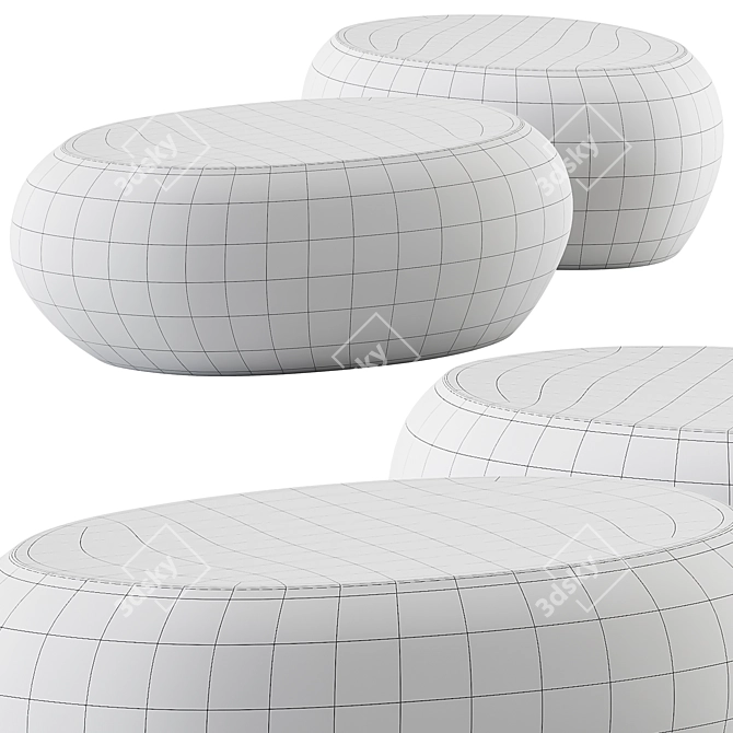 Urban Chic Turbosmooth Tables 3D model image 5