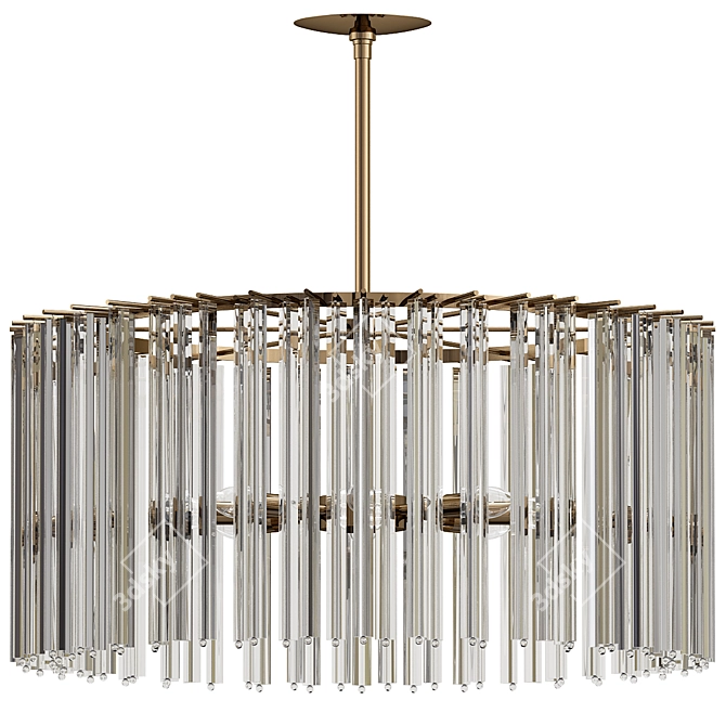 Vray Chandelier Model Nessa 3D model image 1