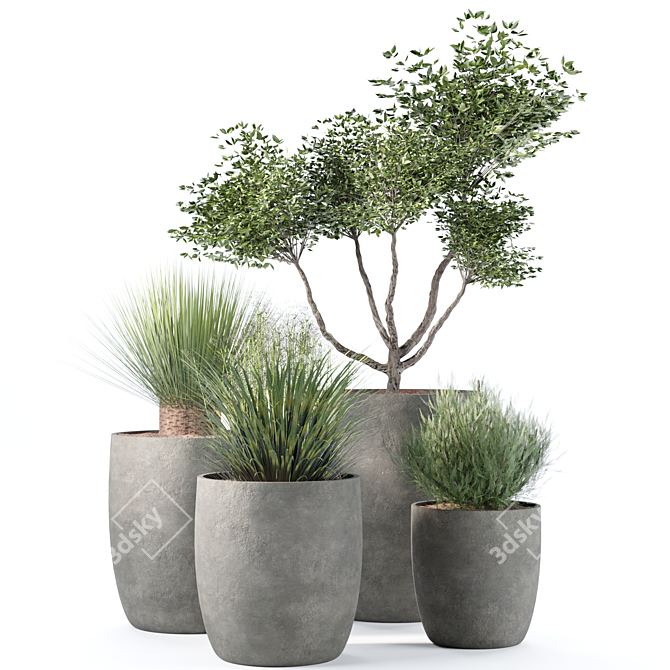  Modern Interior Design Set 3D model image 3