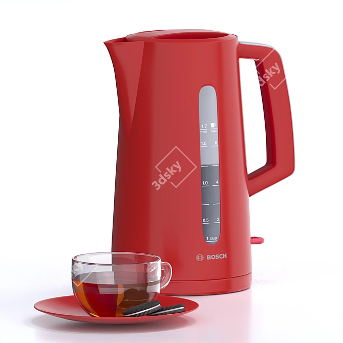 BOSCH Infusion Kettle with 3 Colors 3D model image 2