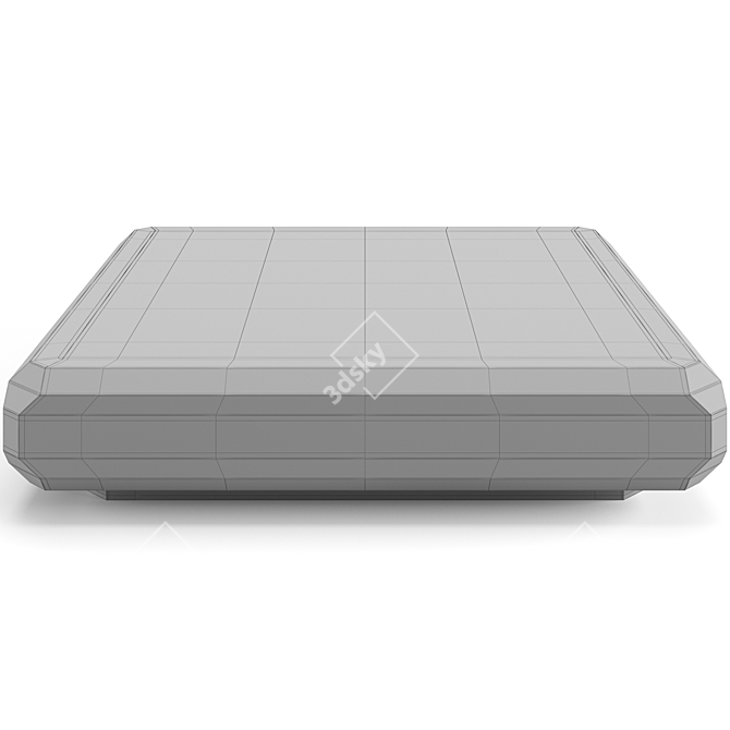 Elegant Fendi Coffee Tables Set 3D model image 3