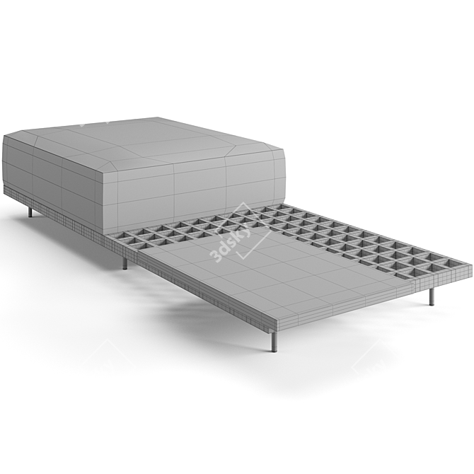 Luxury Minotti Quadrado Coffee Tables 3D model image 3