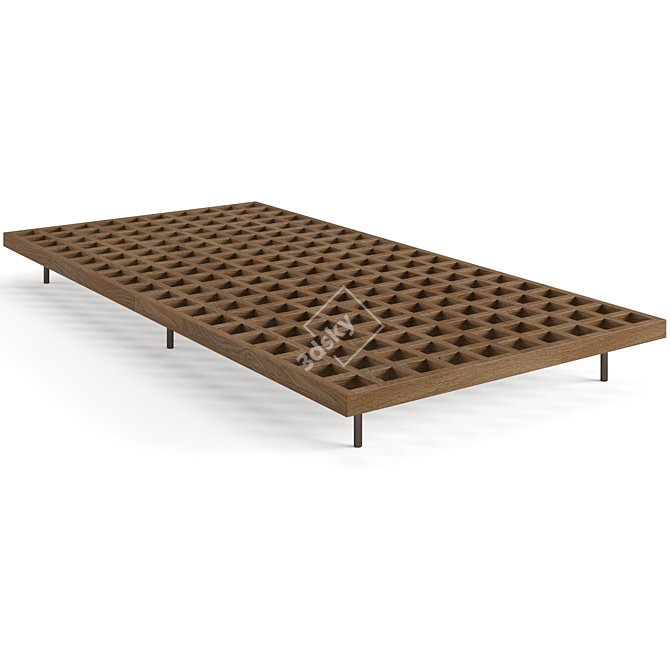 Luxury Minotti Quadrado Coffee Tables 3D model image 5